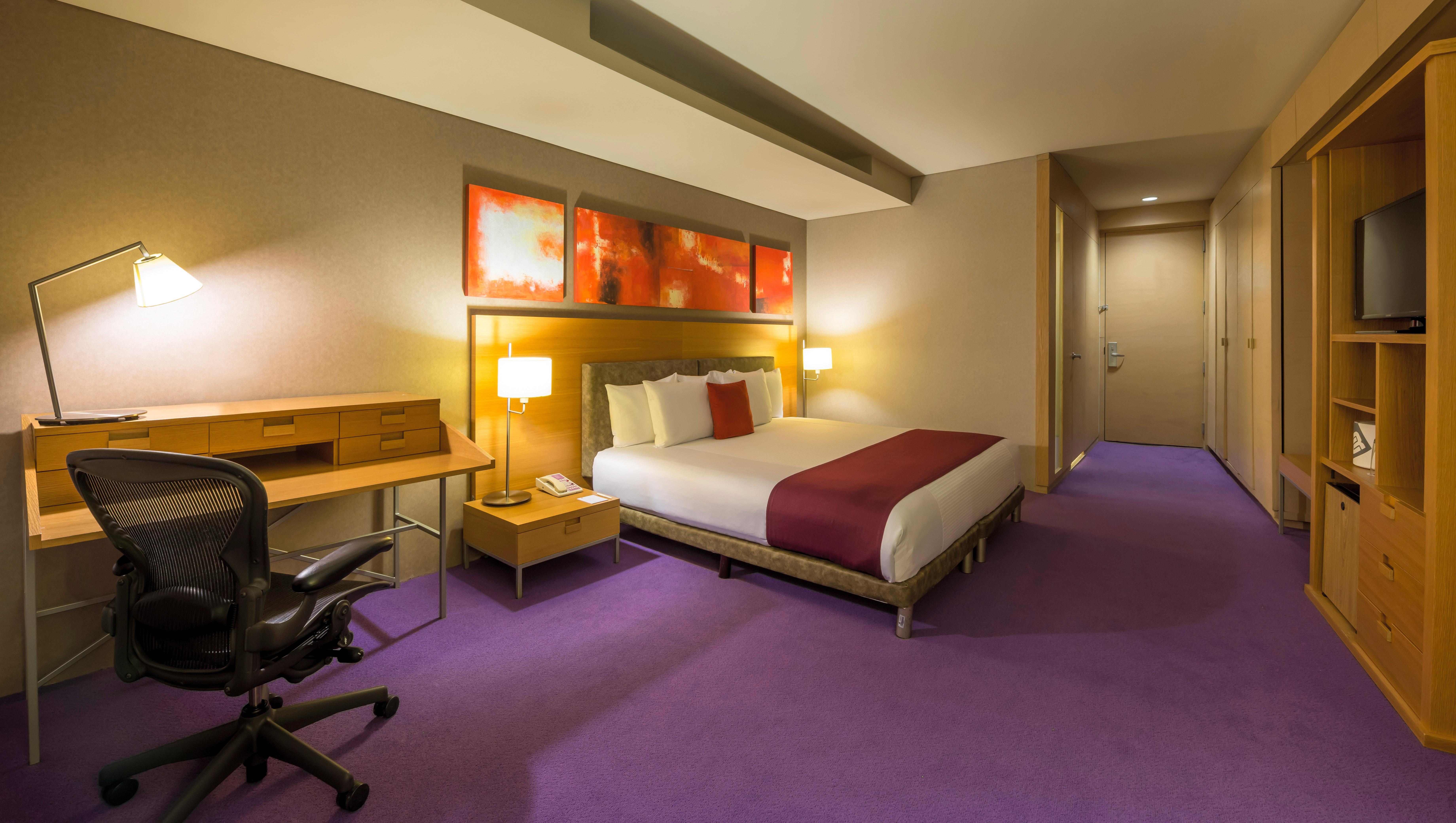 Hotel Camino Real Santa Fe Ciudad de México Exteriér fotografie A room at the Hilton London Heathrow