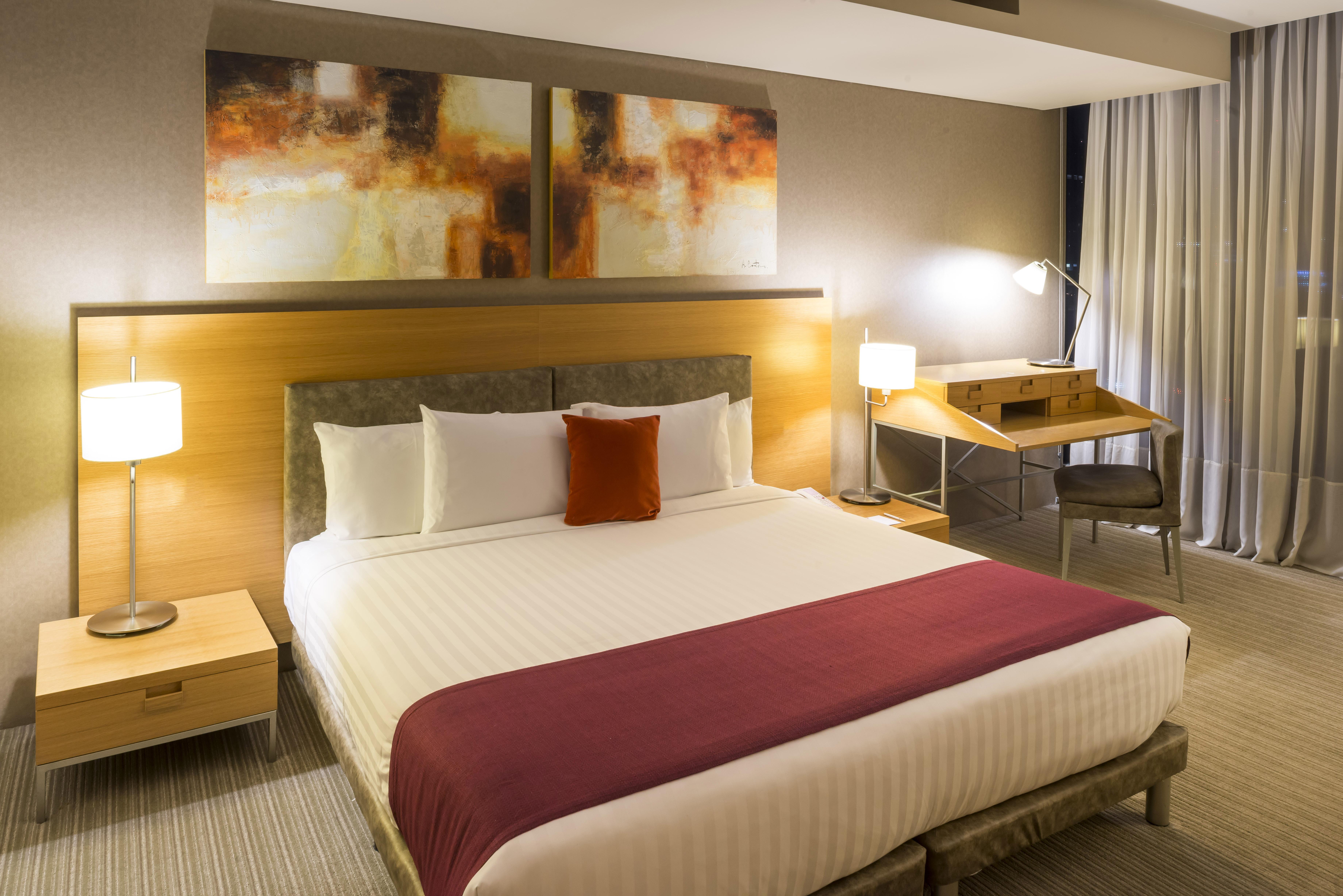 Hotel Camino Real Santa Fe Ciudad de México Exteriér fotografie A bedroom at the Hilton San Francisco