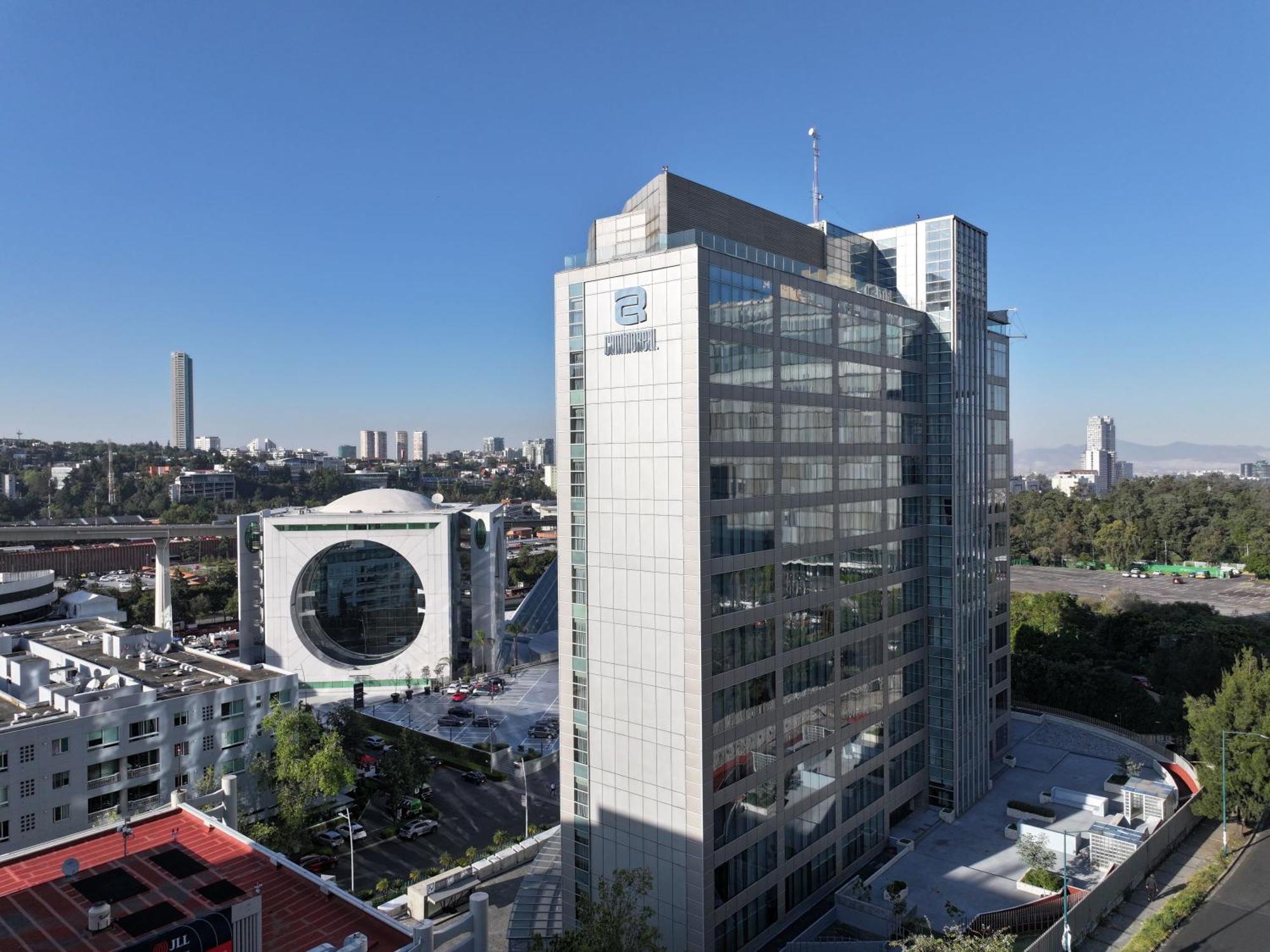 Hotel Camino Real Santa Fe Ciudad de México Exteriér fotografie Headquarters of the National Institute of Statistics and Geography in Mexico City